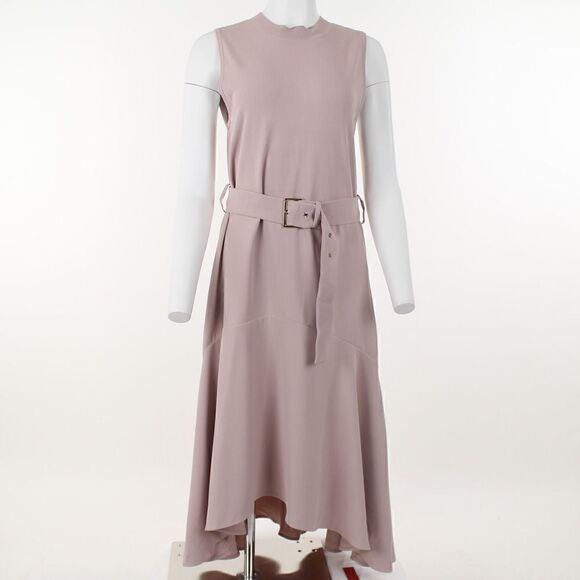 Ted Baker London Corvala High Low Dress in Pink - Picture 2 of 5